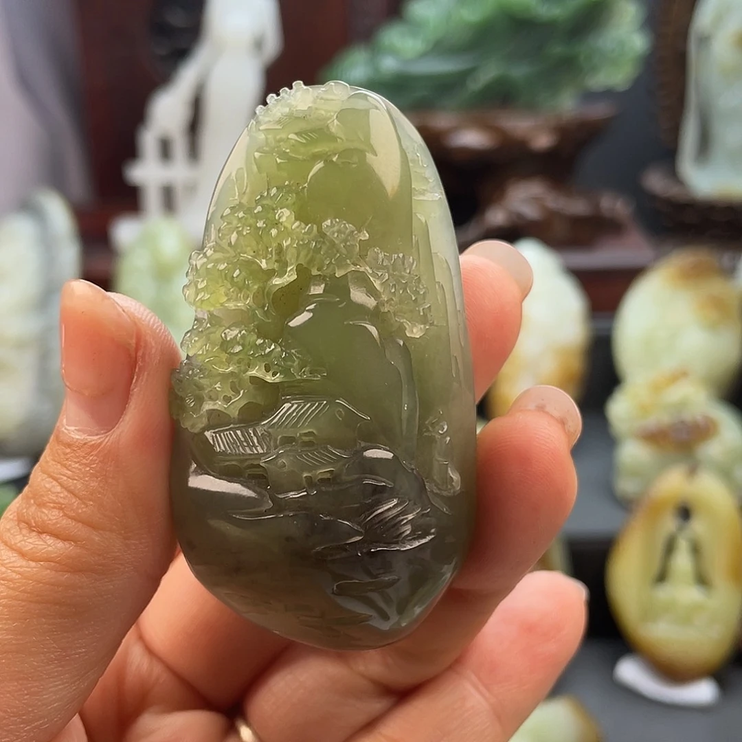 和田玉颈饰未镶嵌