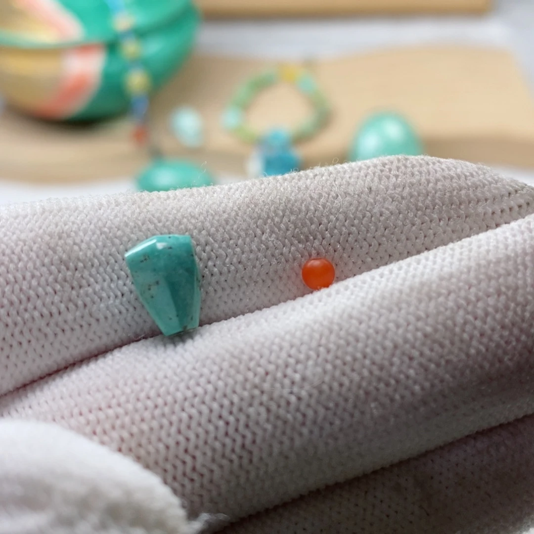 南红玛瑙颈饰未镶嵌