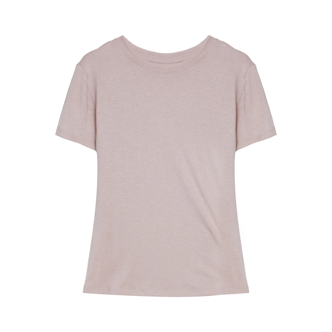 【千屿Sheila】极简圆领百搭透气舒适女士T恤ZC-02