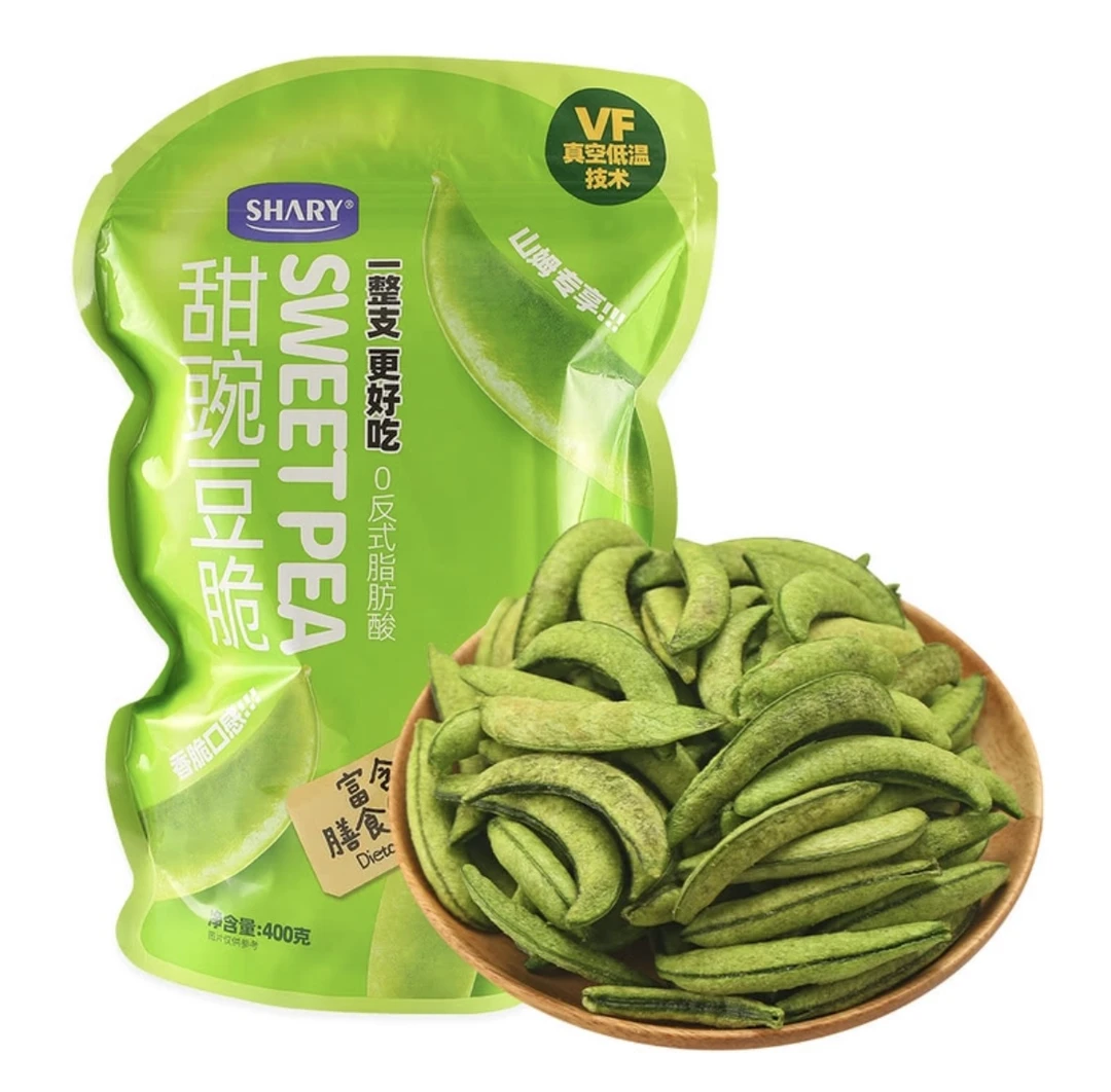 【会员商店】SHARY 甜豌豆脆 400g