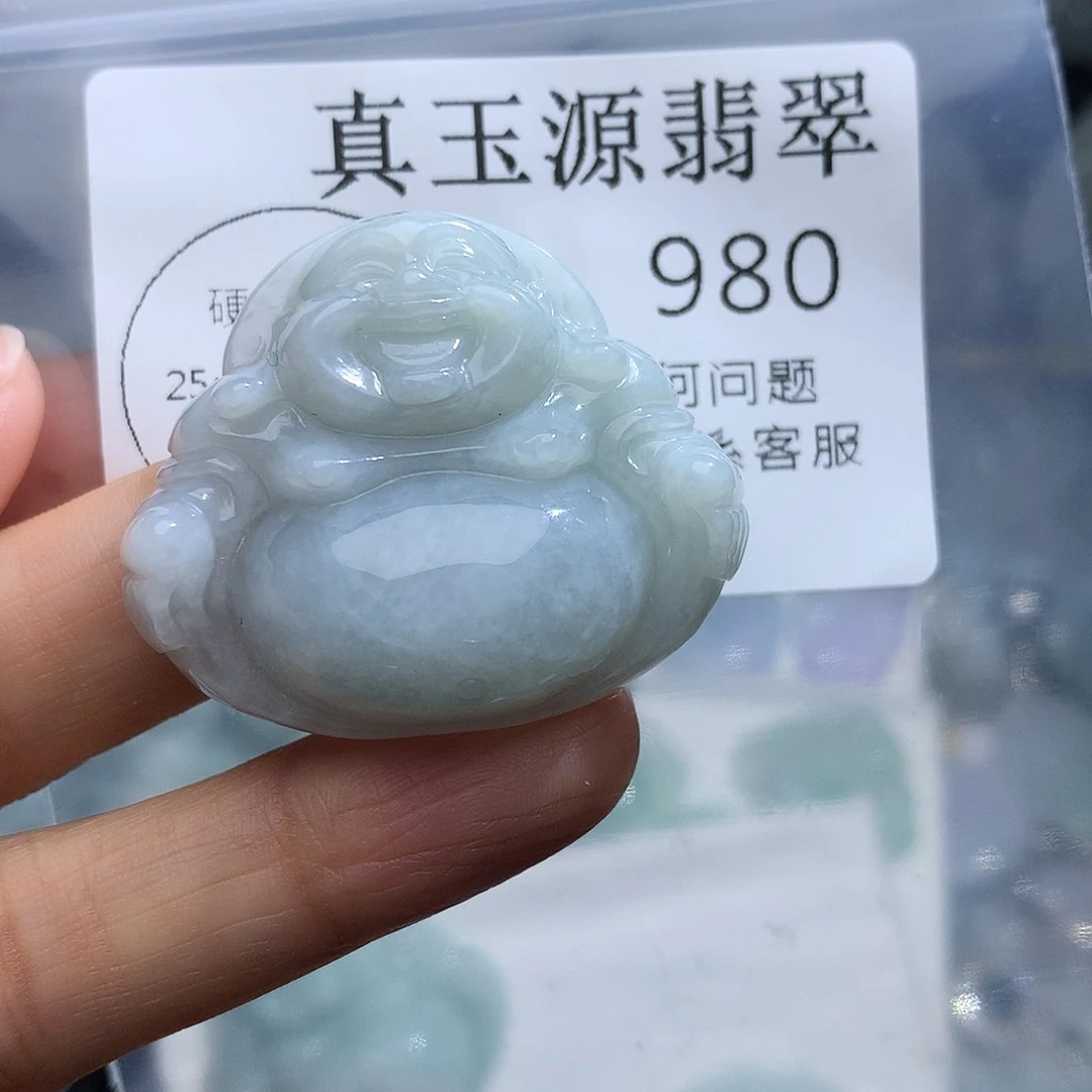 翡翠未镶嵌颈饰980