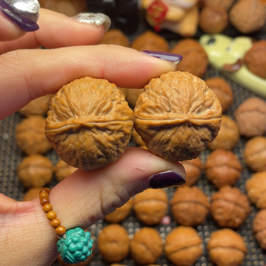 文玩核桃吊坠31尺全品木鱼元宝80005