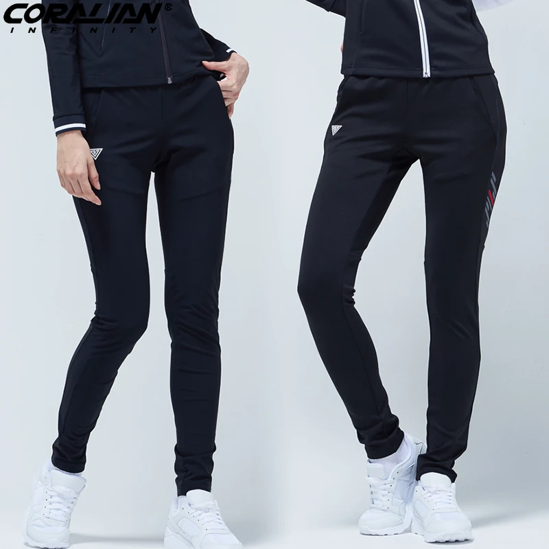 可莱安羽毛球长裤女裤子韩国进口时尚透气速干修身运动裤卫裤秋冬