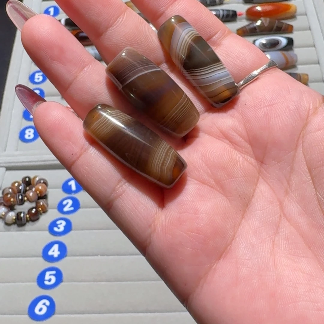 －***-未镶嵌玛瑙/玉髓珠宝半成品