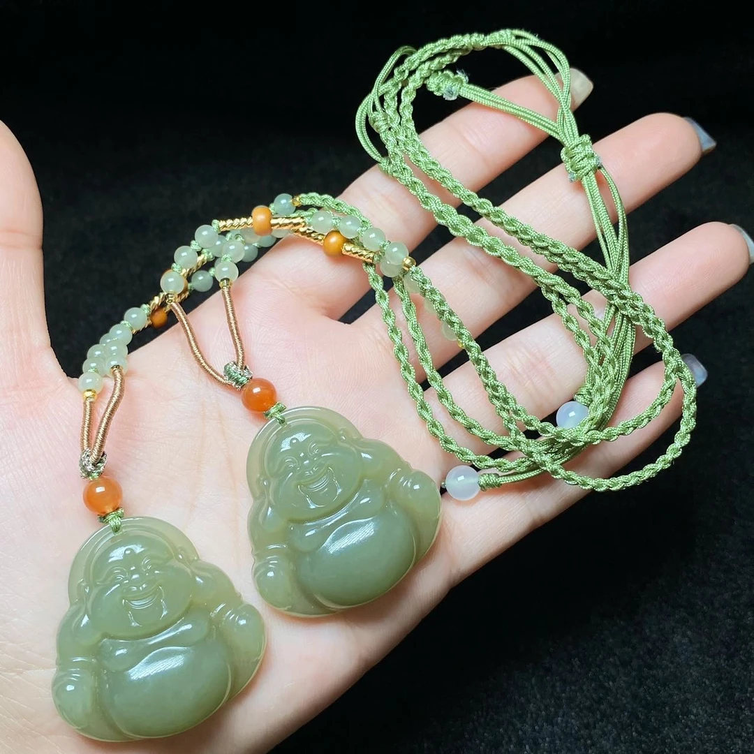 【云上好物】23 DS89315-和田玉吊坠多样性发一件34*34*9.5mm（JG）