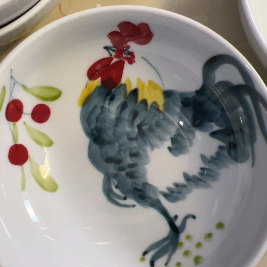 瓷片景德镇陶瓷手工手绘制作