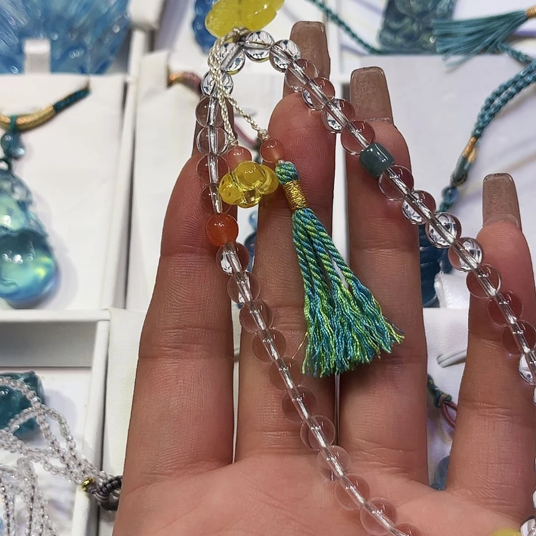 紫晶颈饰未镶嵌?***✨
