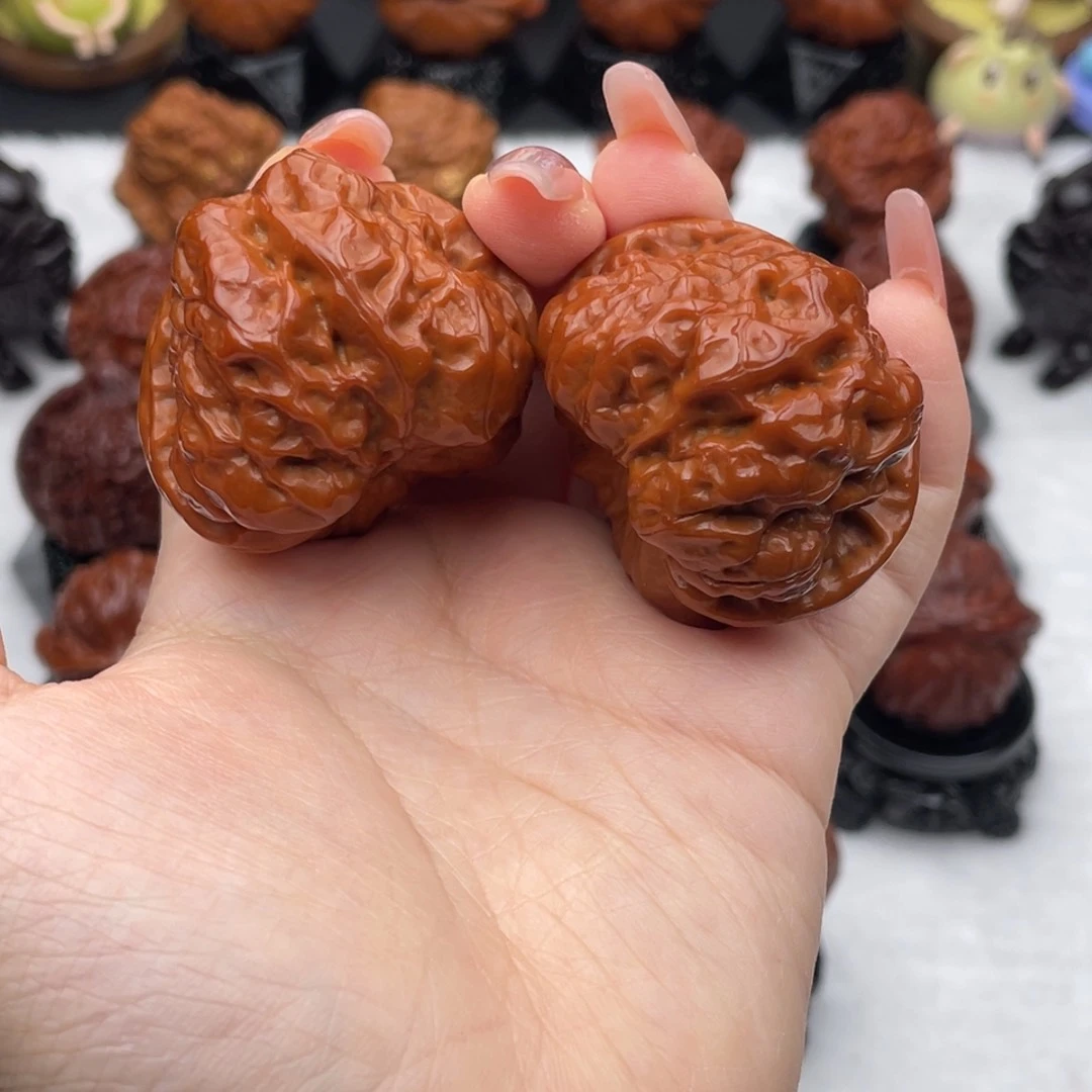 文玩核桃吊坠42蛤蟆头