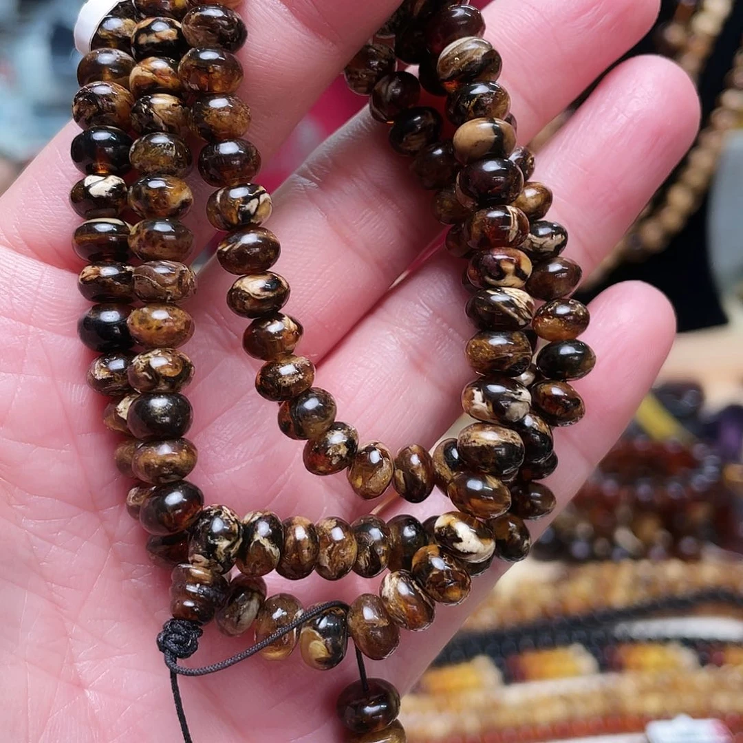 琥珀裸石未镶嵌七10798