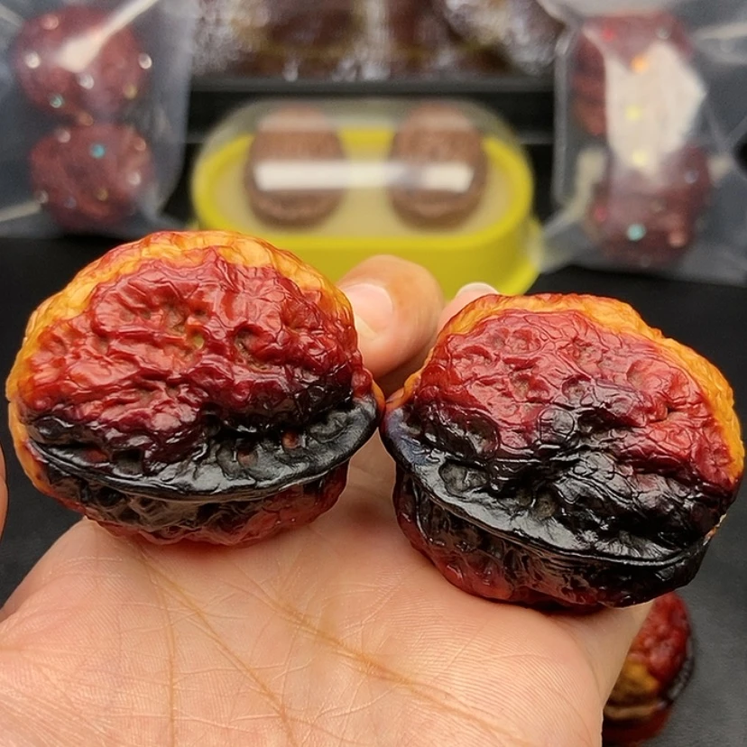 【闪购商品】把件文玩核桃41尺金蟾王