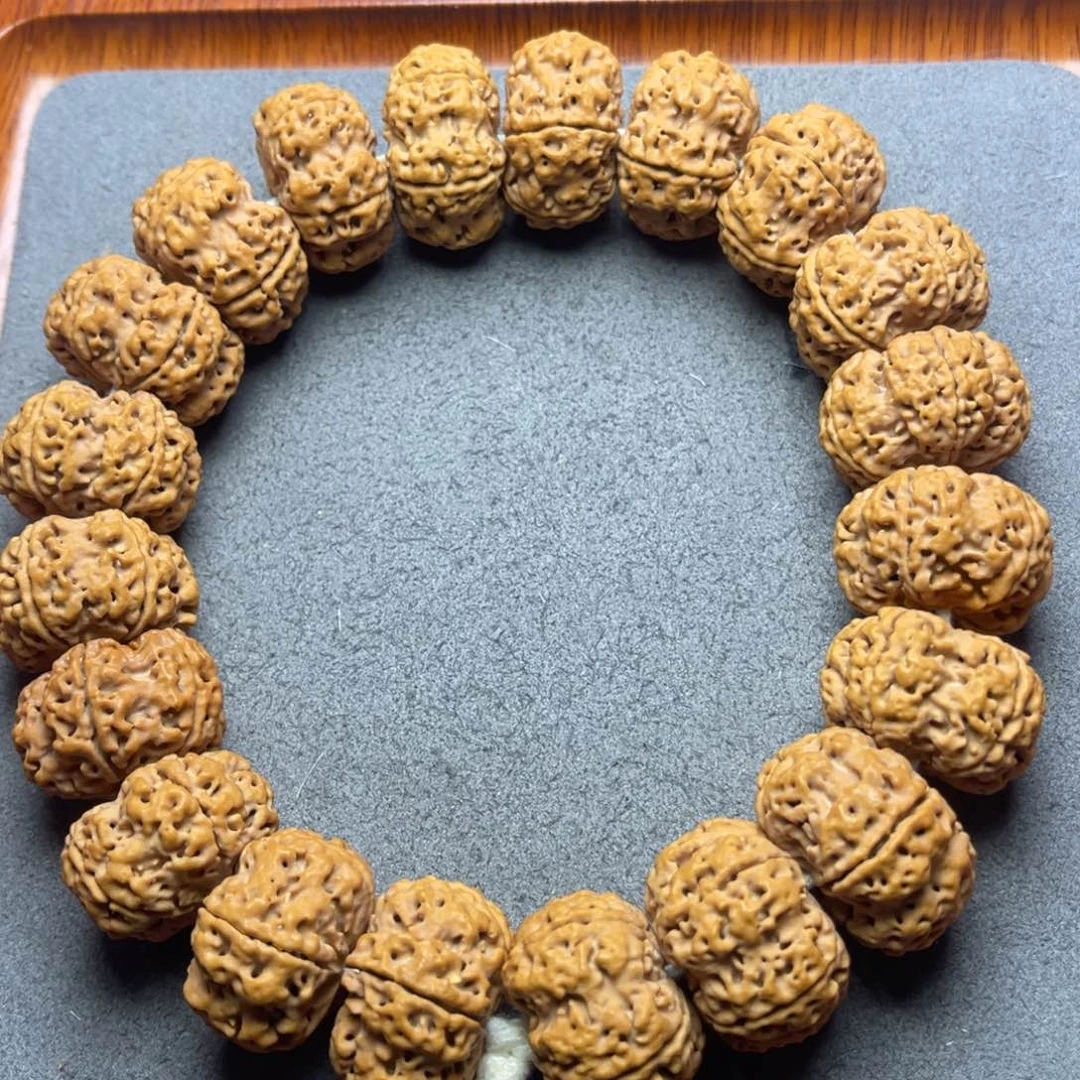 菩提8号金刚菩提梅花夹板手持25