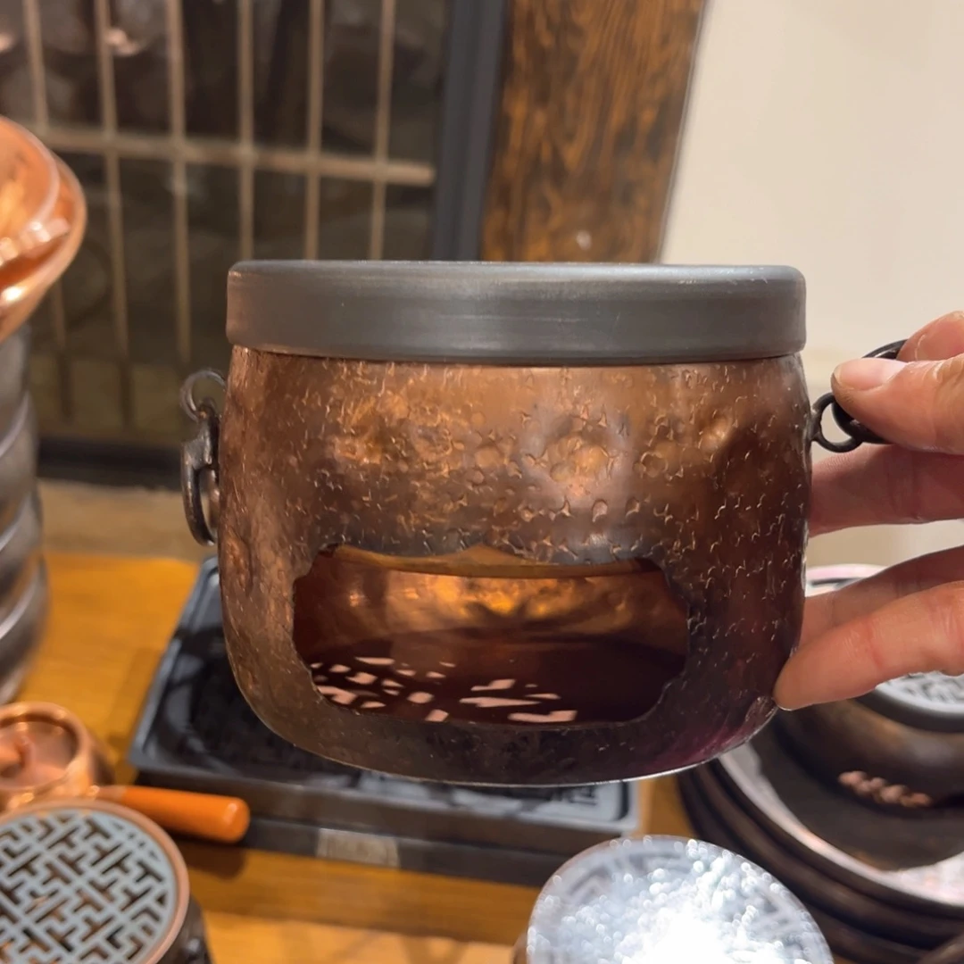 烟熏色直筒炉子手工锻打工艺