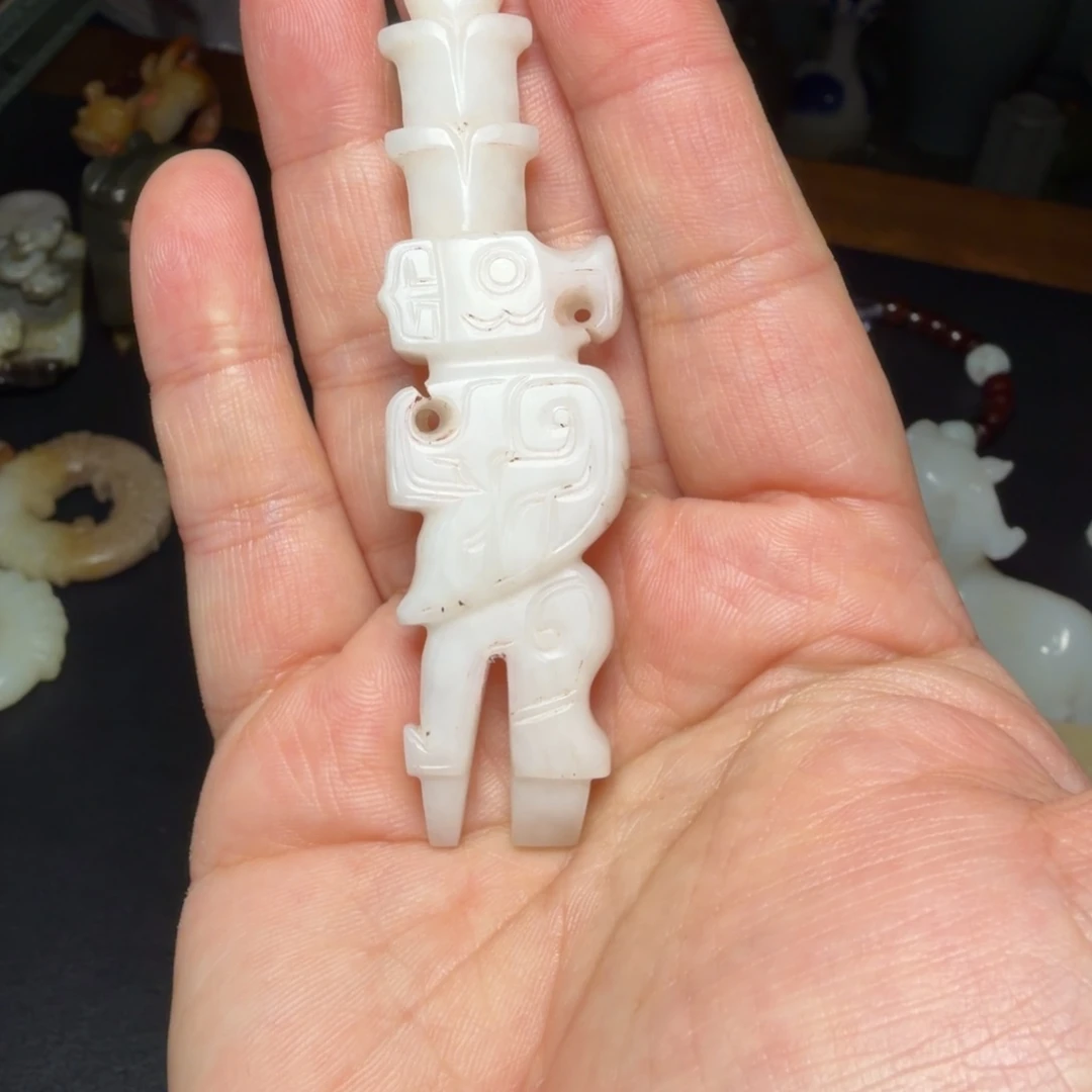 和田玉（糖玉）未镶嵌挂件