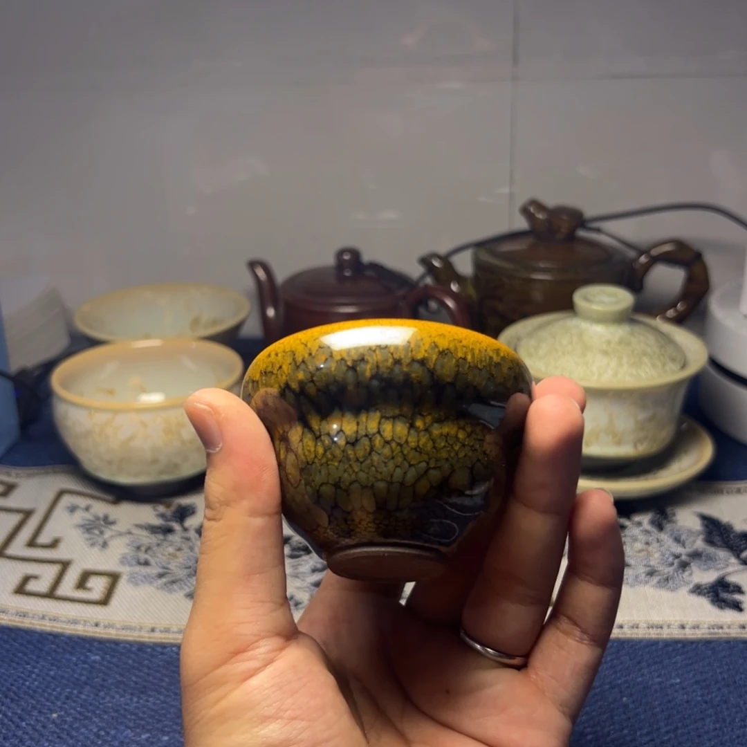建阳建盏喝茶主人杯