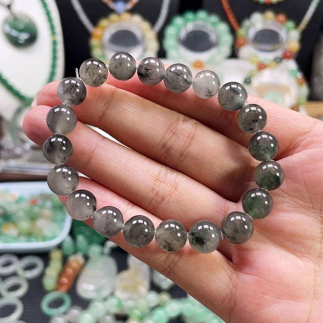 Y***g石英质玉未镶嵌手链