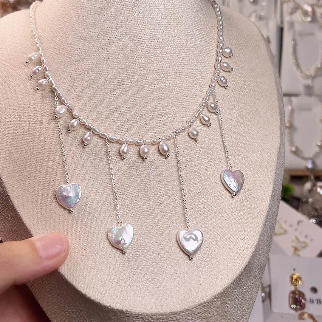 淡水珍珠未镶嵌颈饰