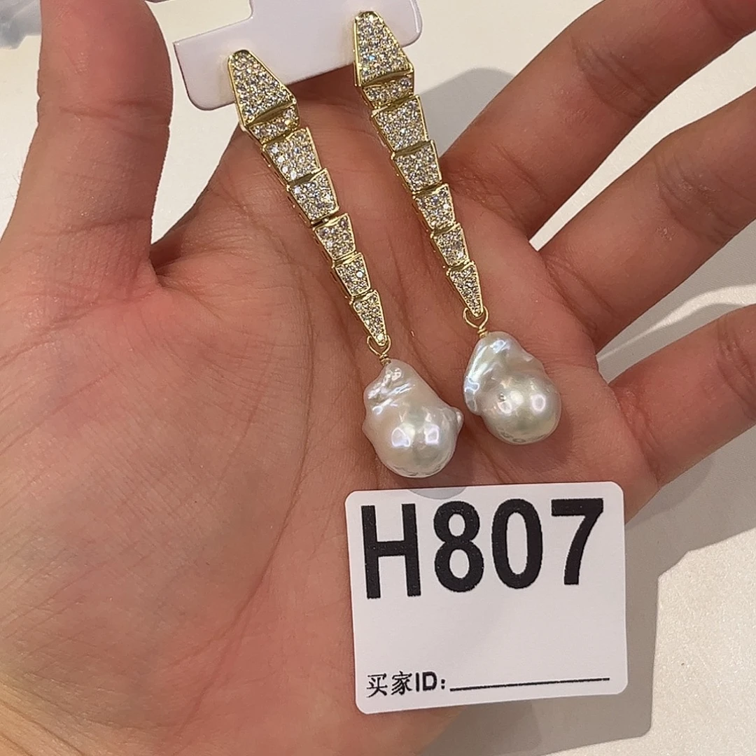耳饰淡水珍珠合金