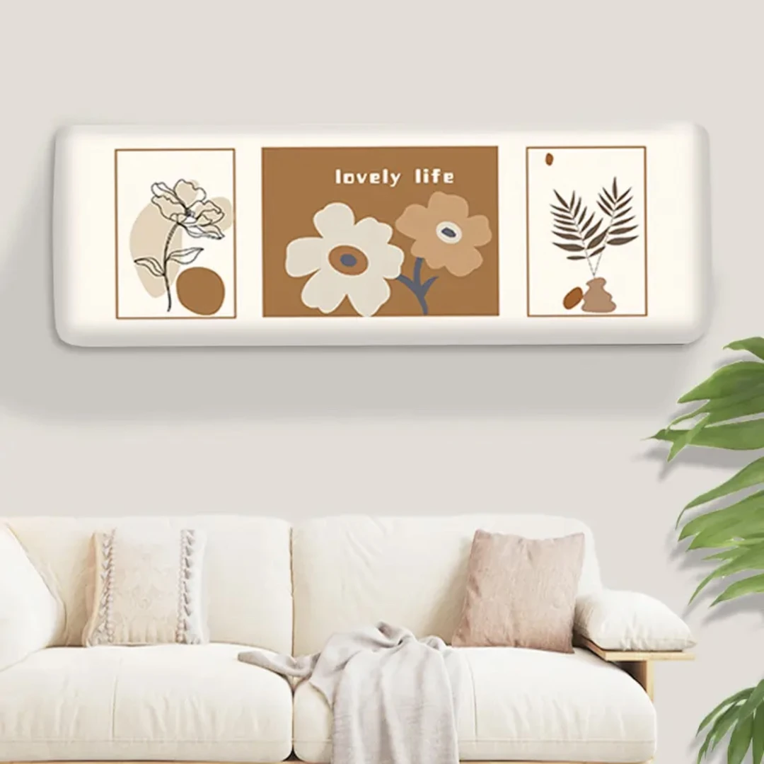 80-85长匹挂式通用卧室挂机布艺可水洗全包微瑕空调防尘罩