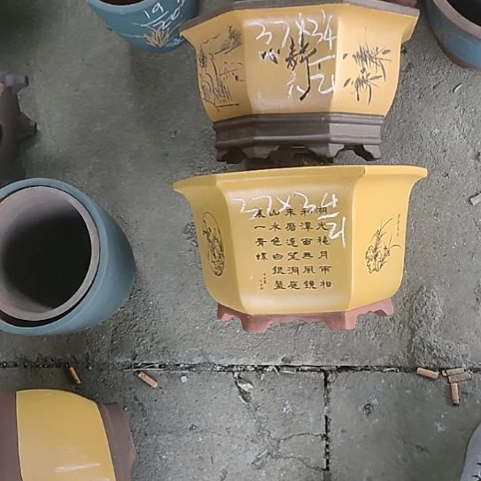 紫砂花盆宜兴花盆厂家