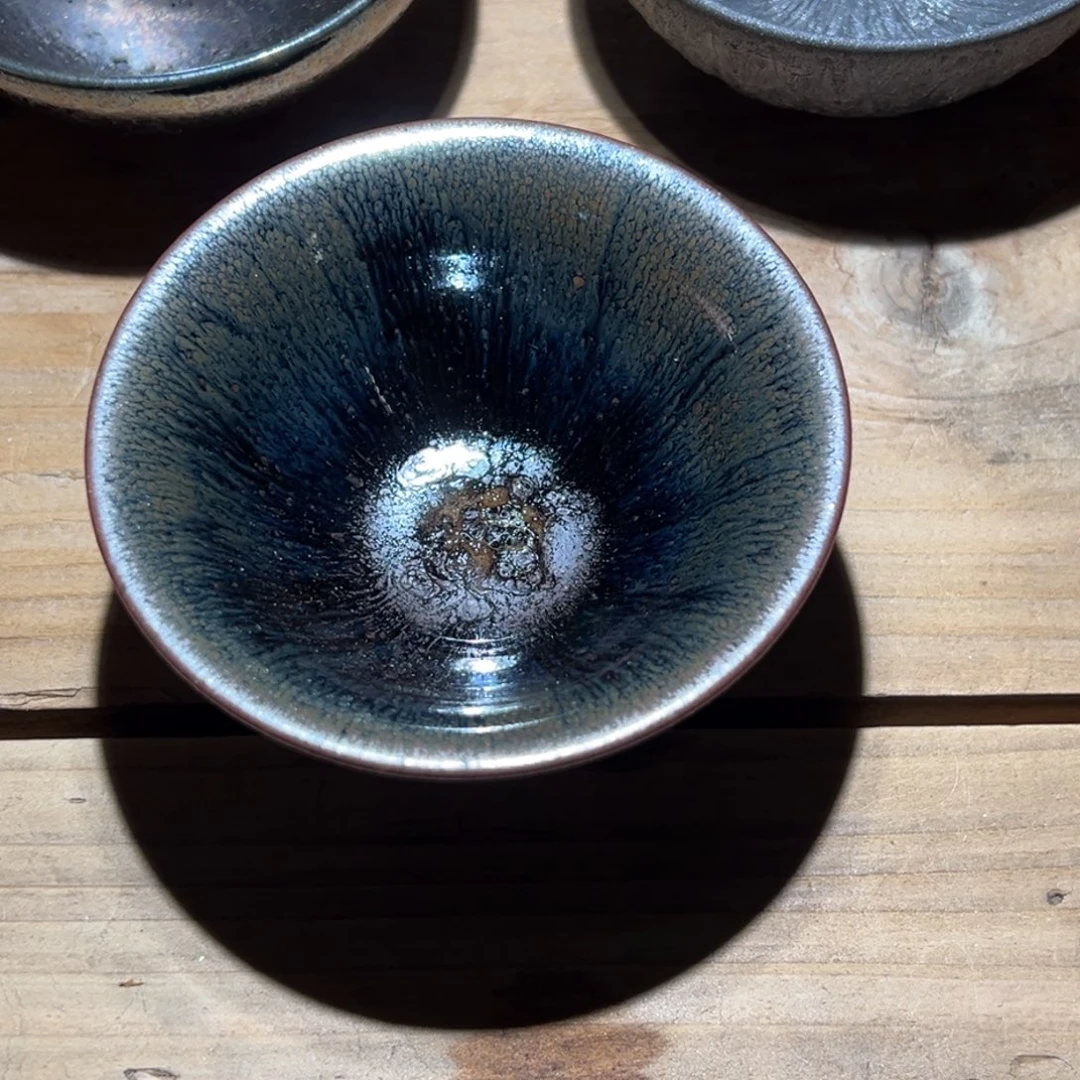 茶盏老木头柴烧建盏精选9