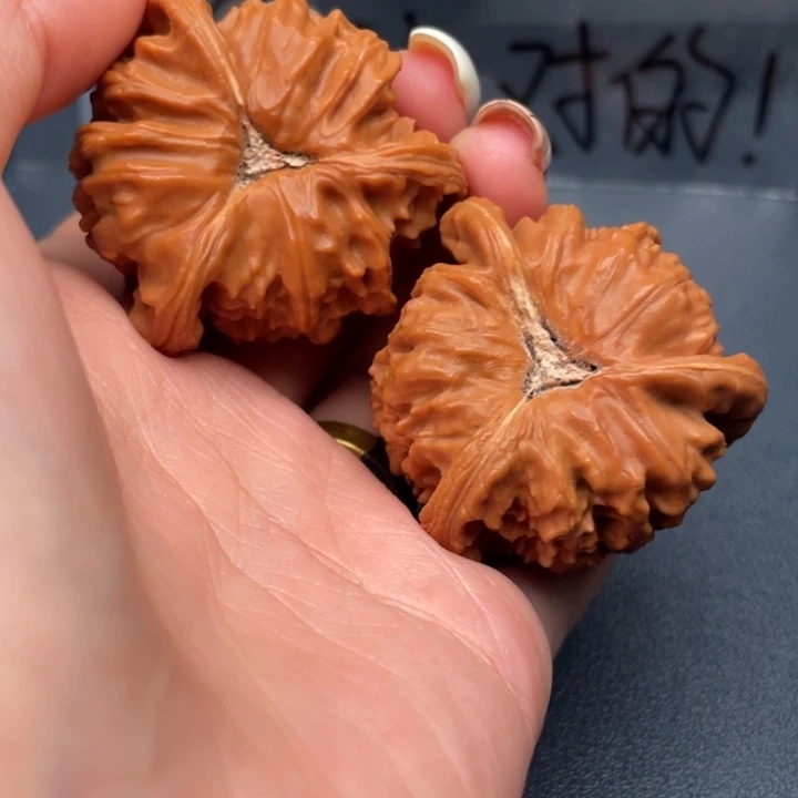 君***兮吊坠文玩核桃白狮子