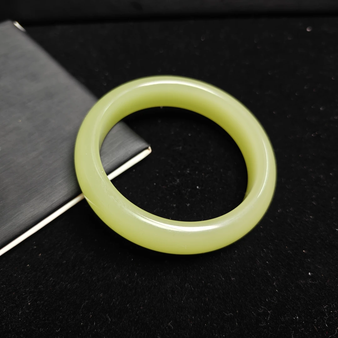 [停业清货]新疆若羌黄口宽条手镯-805-多样性发一