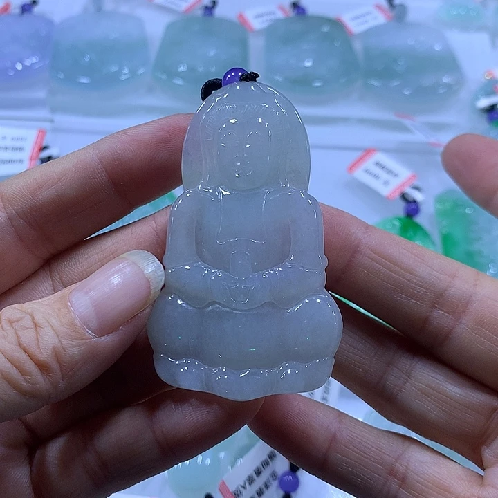 翡翠未镶嵌颈饰天然翡翠吊坠A货天然翡翠吊坠A货