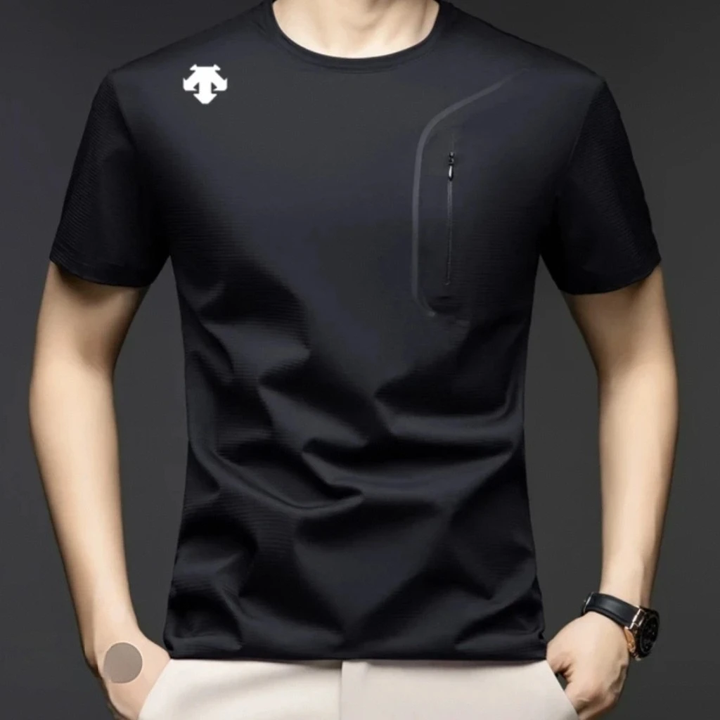 【撤柜清仓】迪家【侧拉链 】速干短袖 立体小标   男女款｛发正标｝