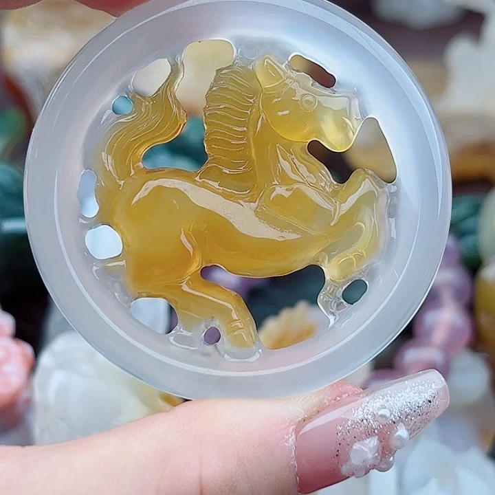 5***0手饰玛瑙未镶嵌吊坠
