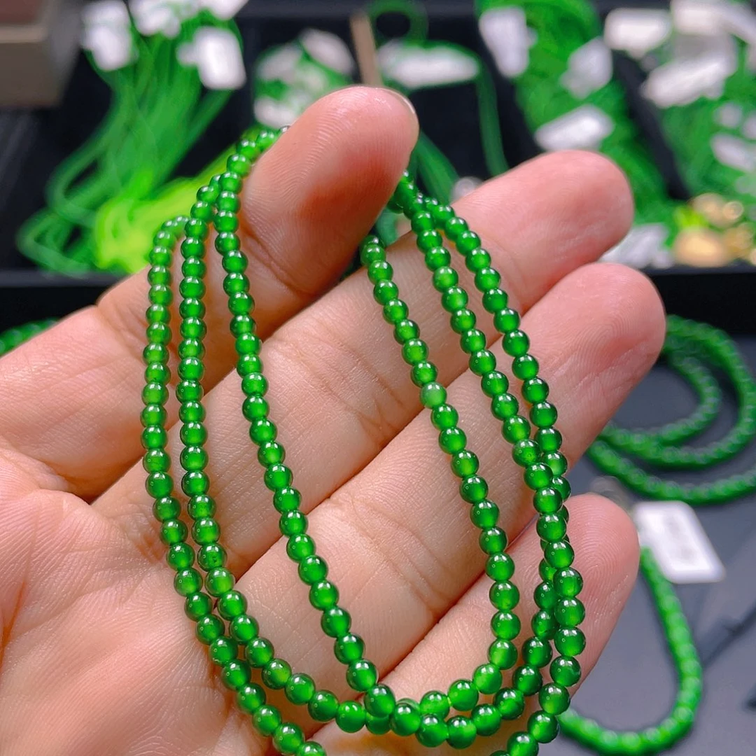 翡翠未镶嵌颈饰8888888888