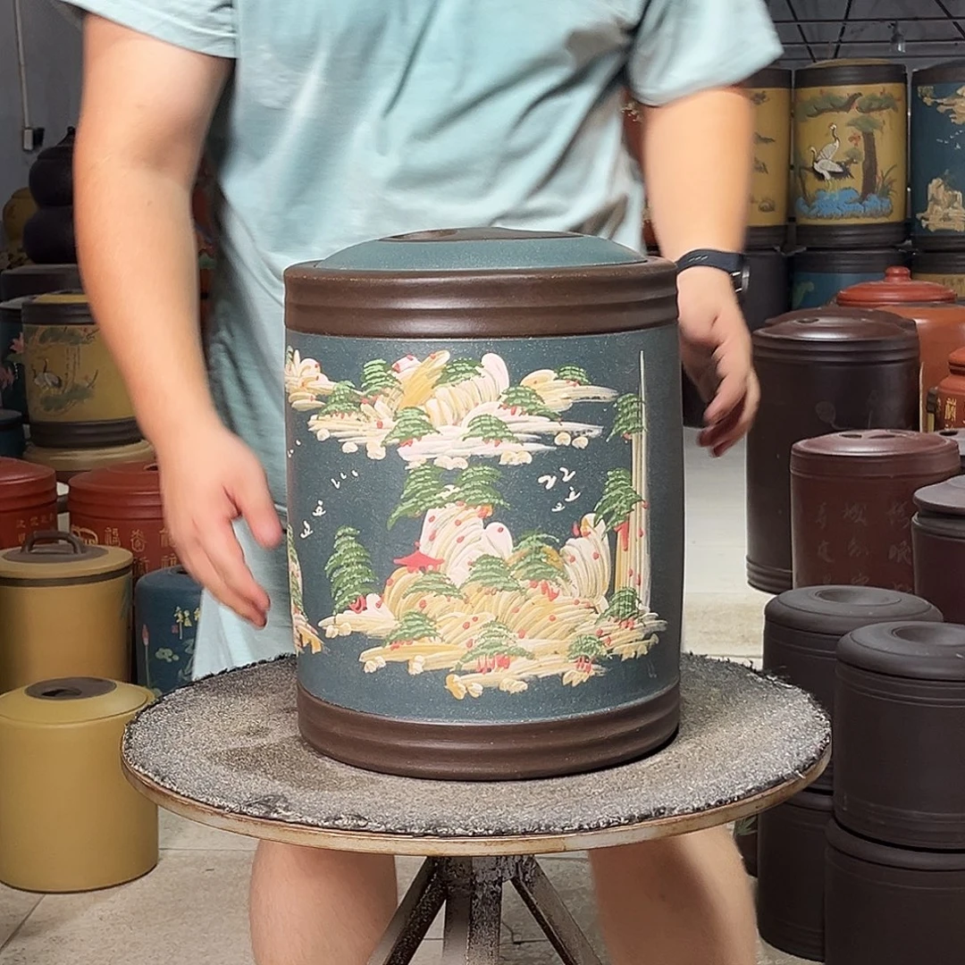 茶叶罐紫砂茶叶罐