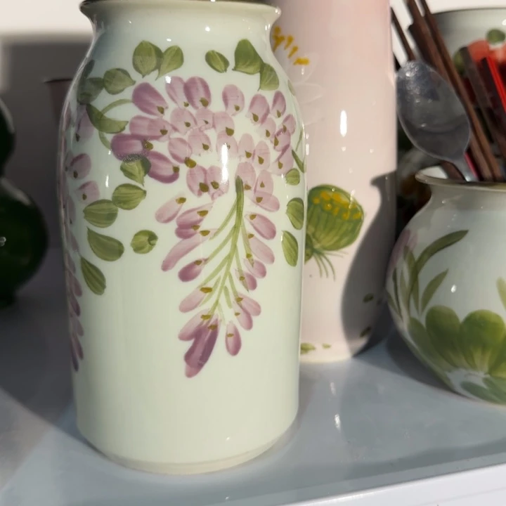 摆件陶景德镇手绘的