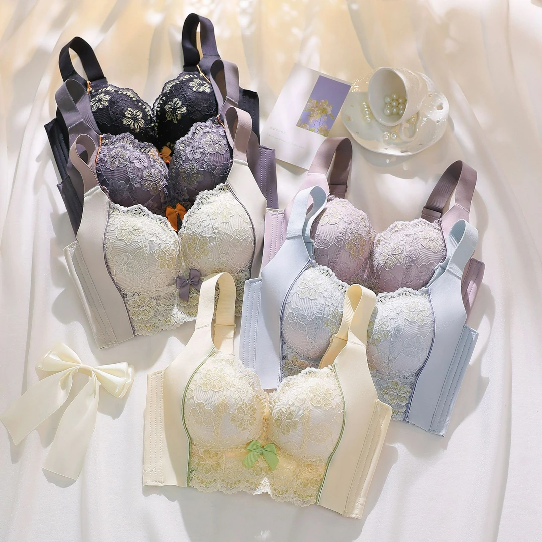 【南极人】2025升级爆款收副乳文胸女士内衣小胸聚拢内衣胸罩副乳