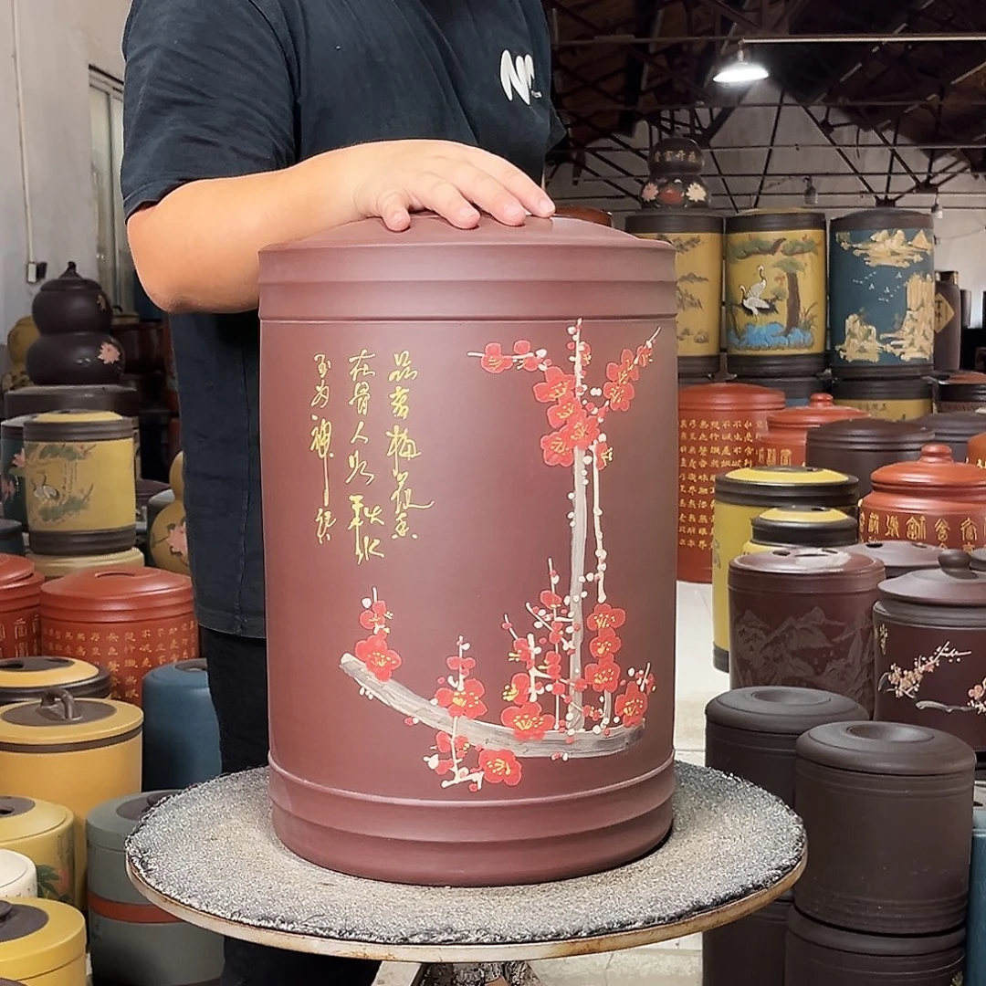 茶叶罐紫砂茶叶罐