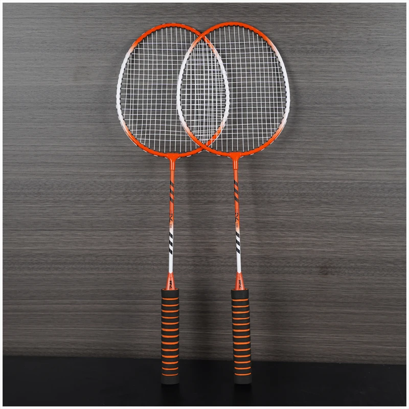 新款羽毛球拍双拍套装成人学生儿童男女耐用型初学进攻耐打