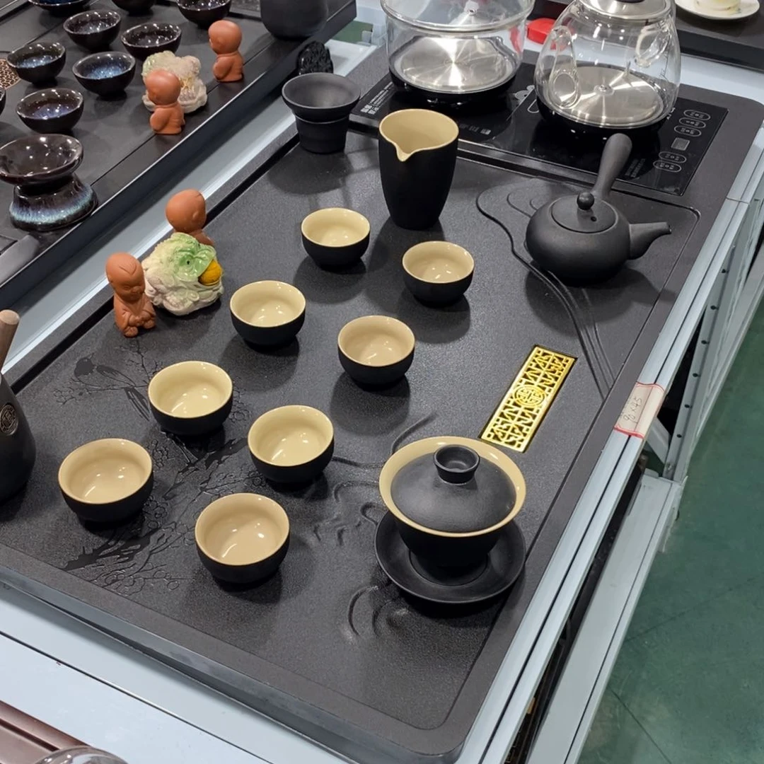 石茶盘茶具套装家用