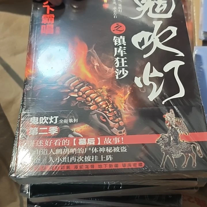鬼吹灯平装塑封库存书