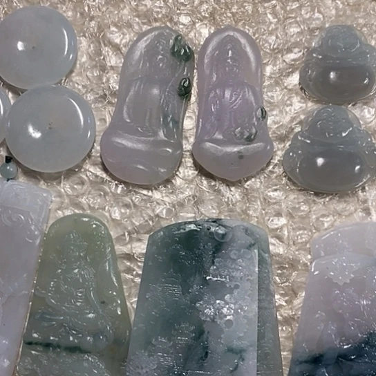 未镶嵌定制翡翠牌子