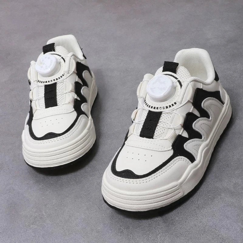 【小胖子专属】41127男女童板鞋低帮休闲鞋春秋款运动软底板