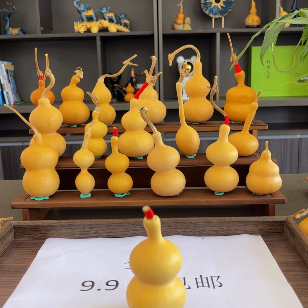 葫芦头上的一个人的