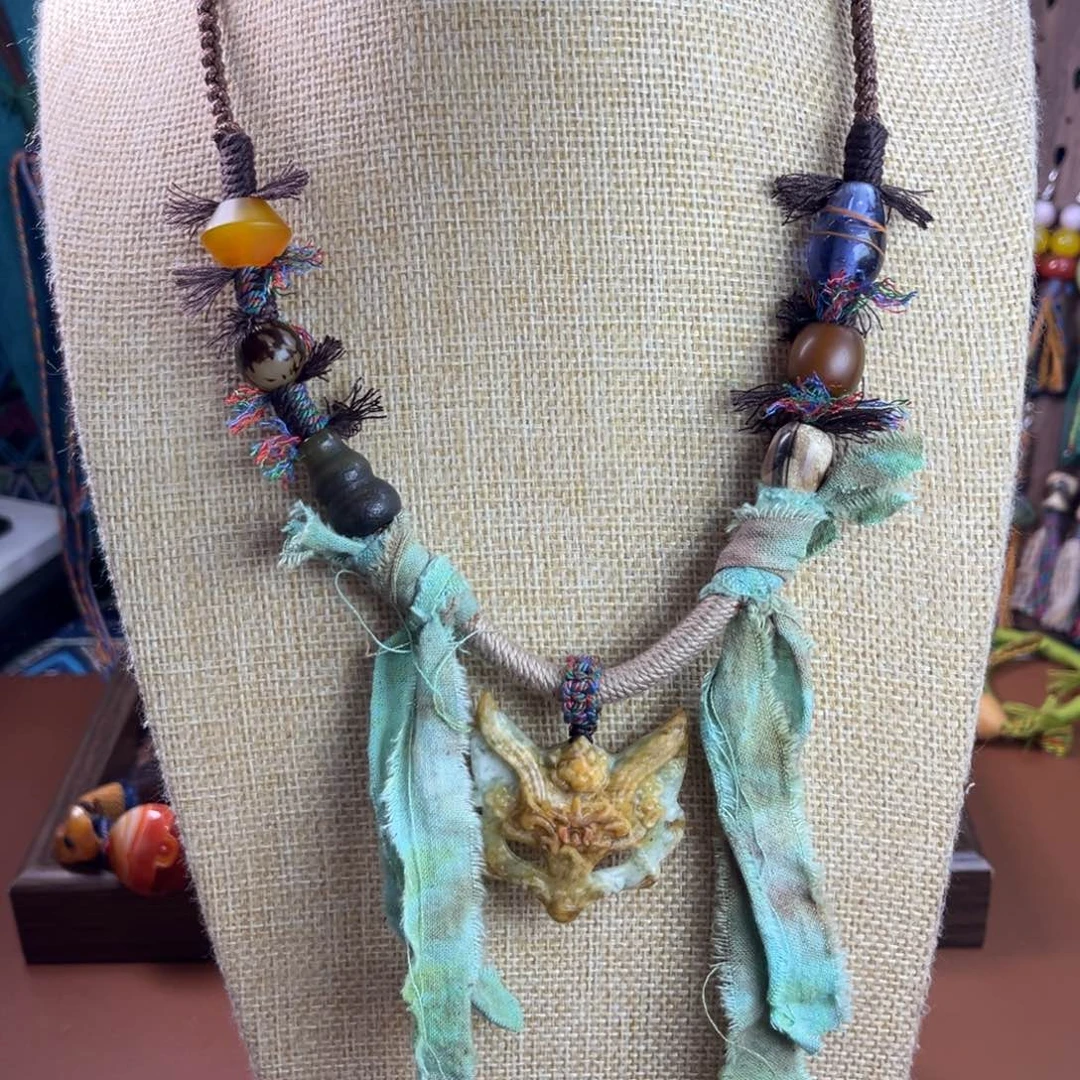 玛瑙/玉髓未镶嵌颈饰