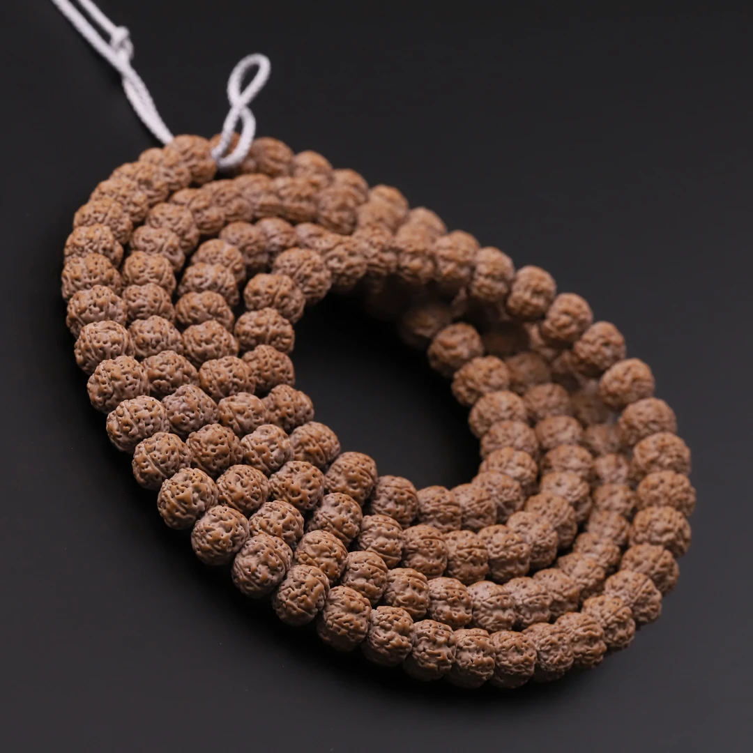 S6930【天价平细】定制款平头平尾细纹梅花小金刚108长串