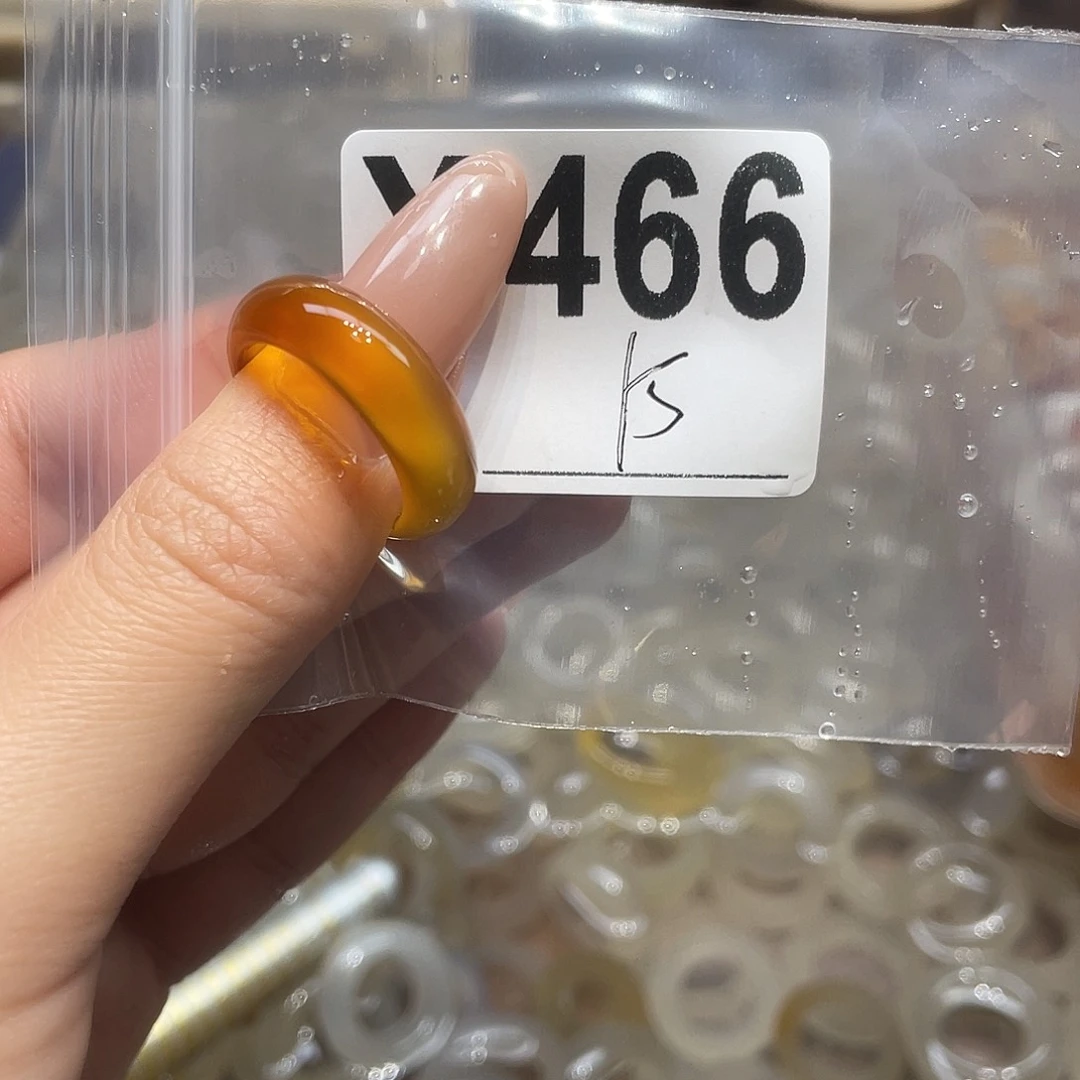 玛瑙/玉髓未镶嵌戒指466