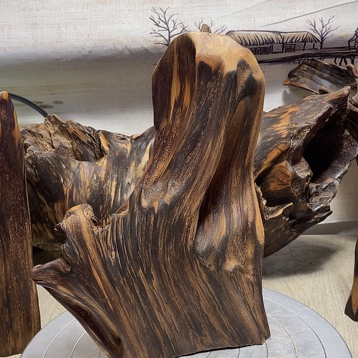 用***3木直播间木质摆件