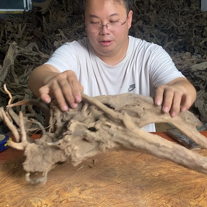 木0058根雕原木装饰鱼缸装饰。