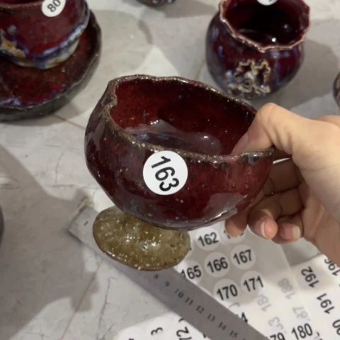 盘熠樹日式手捏餐具茶具