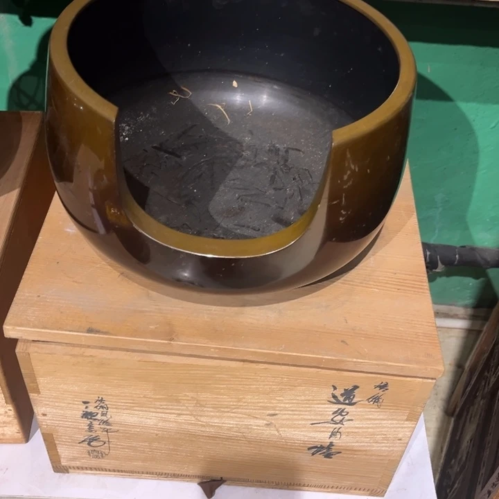 铜中古工艺品摆件