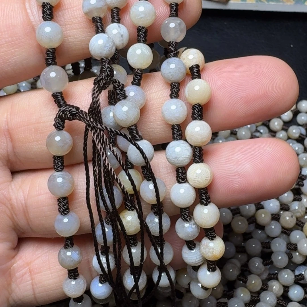 当***袭硅化玉纯天然色有机玉石保真色未镶嵌