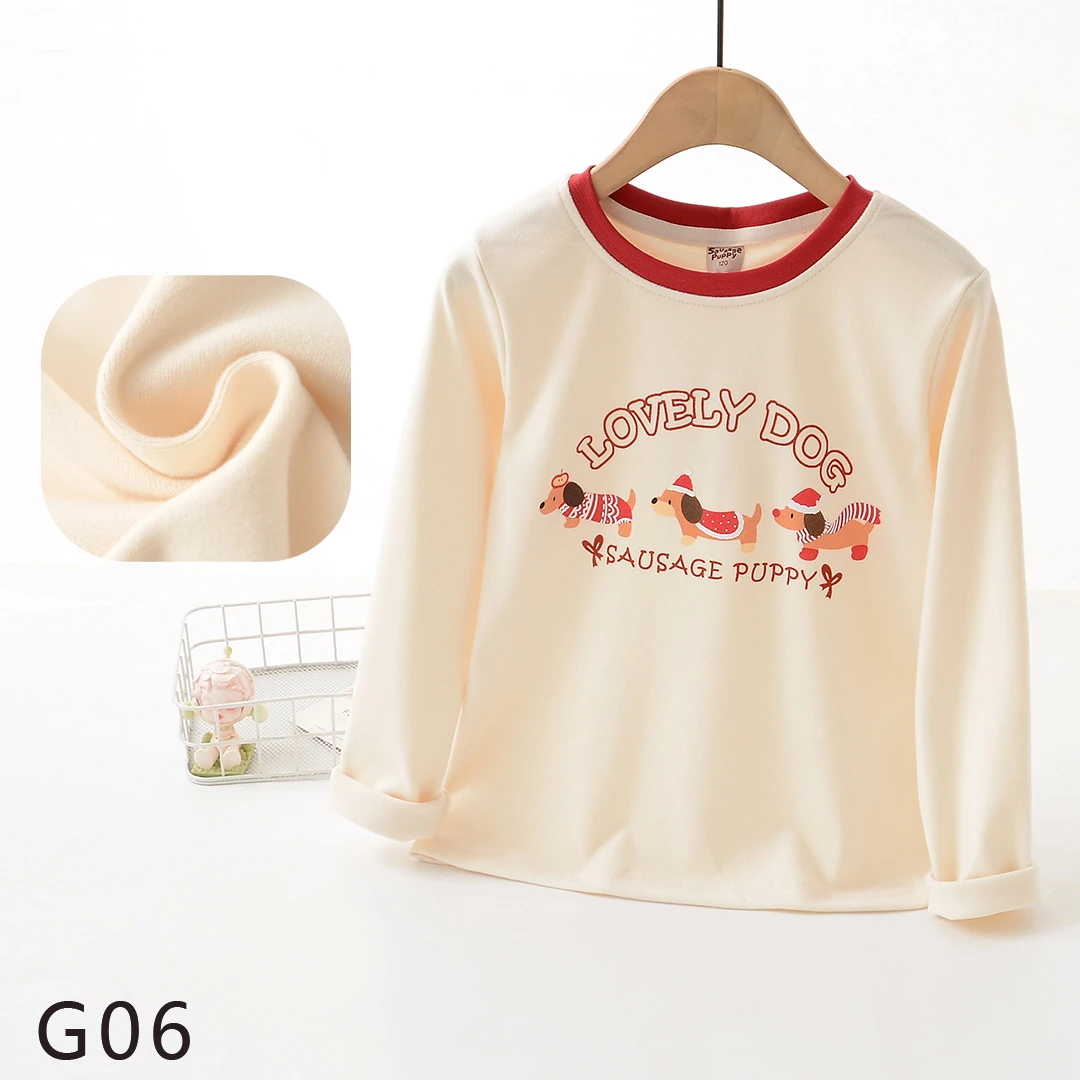 G06加绒儿童打底衫