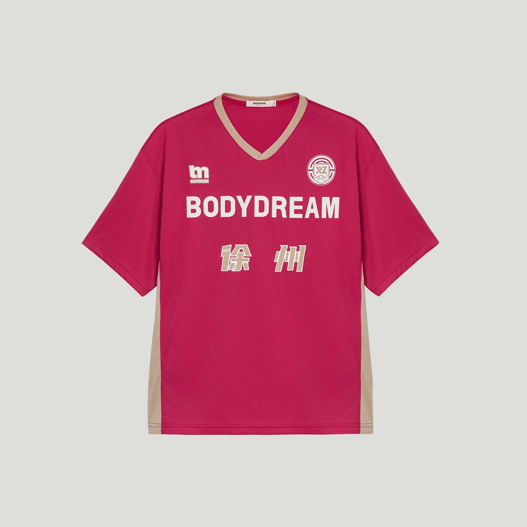 BODYDREAM苏超联赛球衣足球服徐州足球队应援服球迷运动短袖T恤